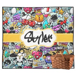 Graffiti Outdoor Picnic Blanket (Personalized)