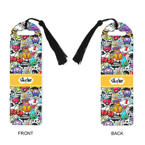 Graffiti Plastic Bookmarks - Approval