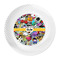 Graffiti Plastic Party Dinner Plates - Approval