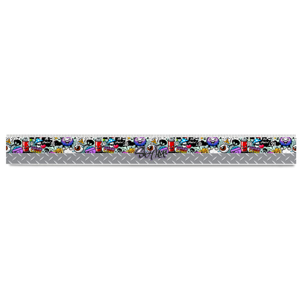 Graffiti Plastic Ruler - 12" - FRONT