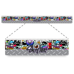 Graffiti Plastic Ruler - 12" (Personalized)