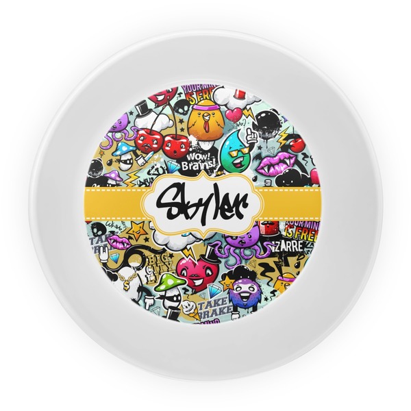 Graffiti Melamine Bowl - Center