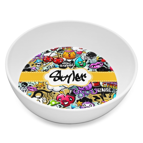 Custom Graffiti Melamine Bowl - 8 oz (Personalized)
