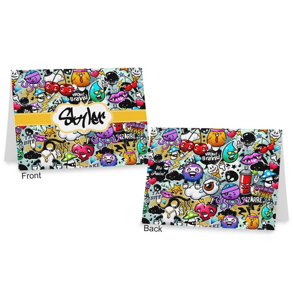 Graffiti Postcard - Front and Back