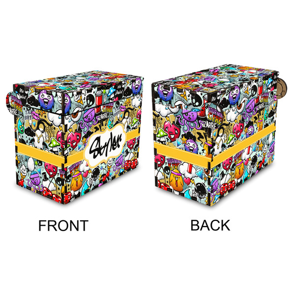 Graffiti Recipe Box - Full Color - Approval