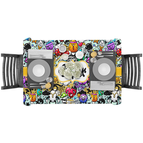 Graffiti Rectangular Tablecloths - LIFESTYLE