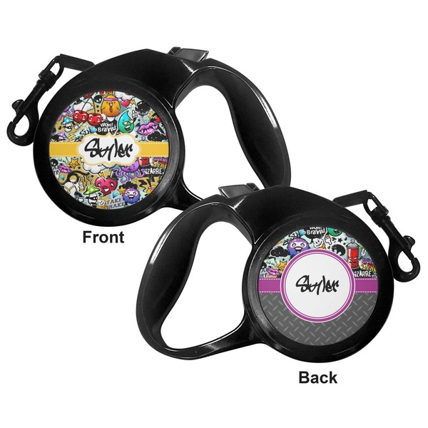 Graffiti Retractable Dog Leash - Medium Large - Apvl