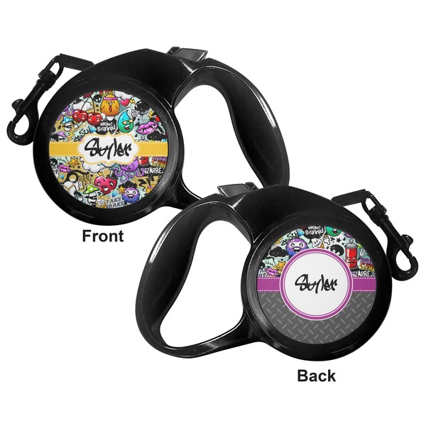 Graffiti Retractable Dog Leash - Small - Apvl