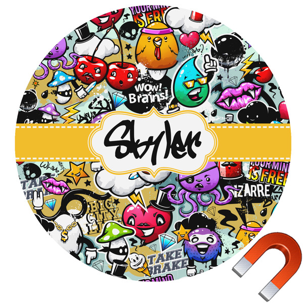 Custom Graffiti Car Magnet (Personalized)