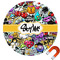 Graffiti Car Magnet (Personalized)