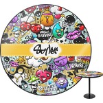 Graffiti Round Table - 30" (Personalized)