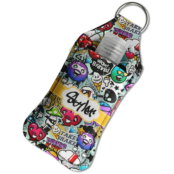Graffiti Sanitizer Holder Keychain - Large in Case