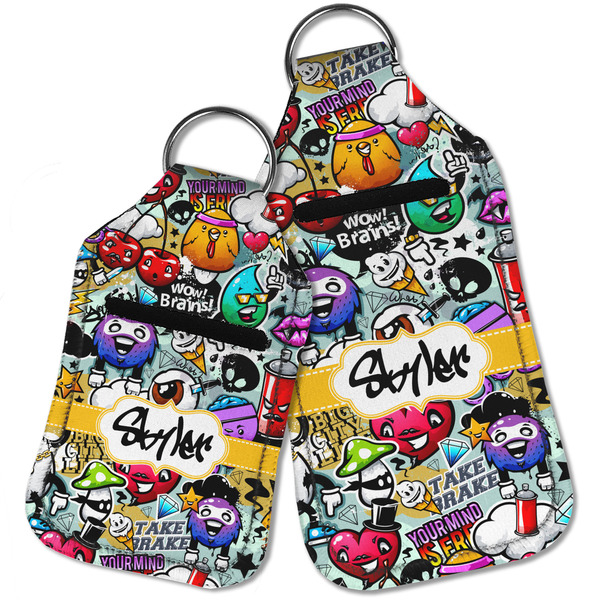Graffiti Sanitizer Holder Keychain - Parent Main