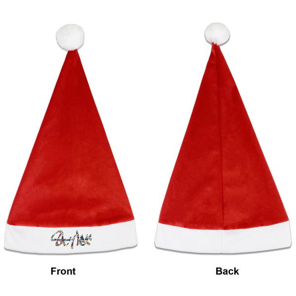 Graffiti Santa Hats - Front and Back (Single Print) APPROVAL