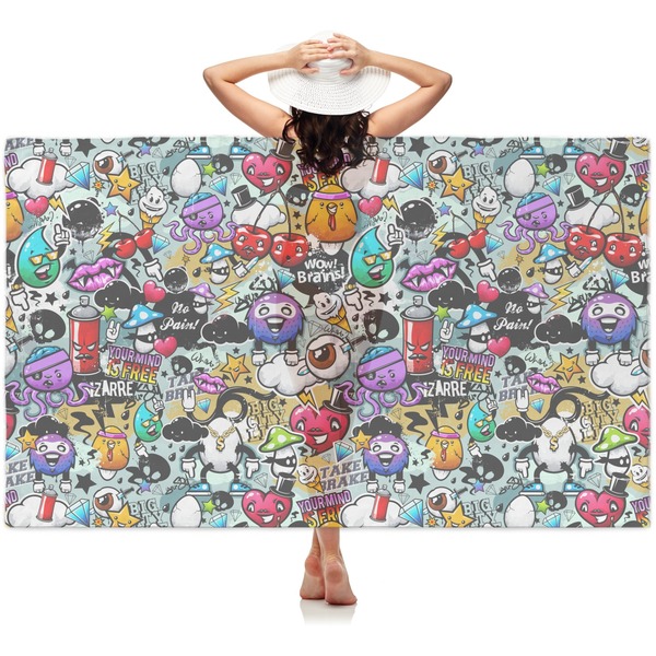 Custom Graffiti Sheer Sarong