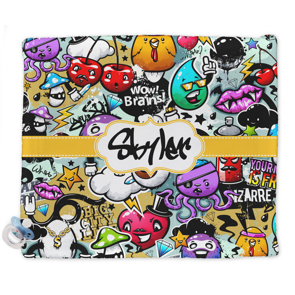 Custom Graffiti Security Blankets - Double Sided (Personalized)