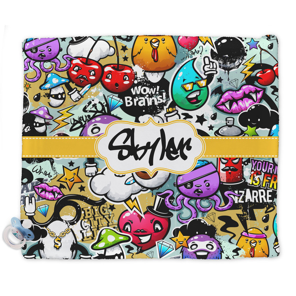 Custom Graffiti Security Blanket (Personalized)