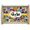 Graffiti Natural Wooden Tray - Small (Personalized)