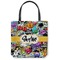 Graffiti Canvas Tote Bag - Large - 18"x18" (Personalized)