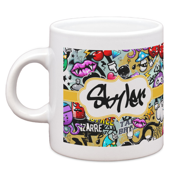 Custom Graffiti Espresso Cup (Personalized)