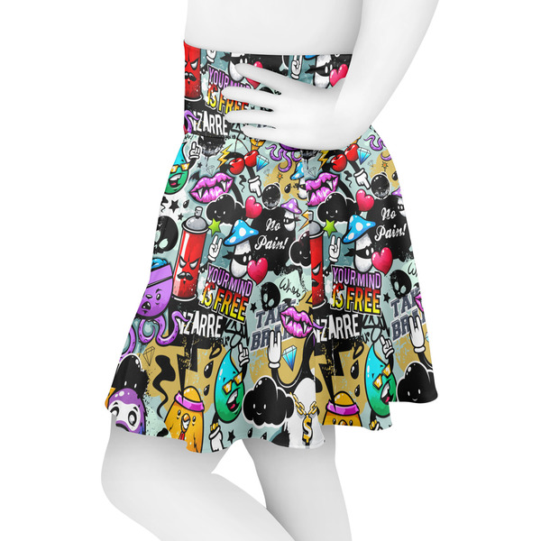 Graffiti Skater Skirt - Side