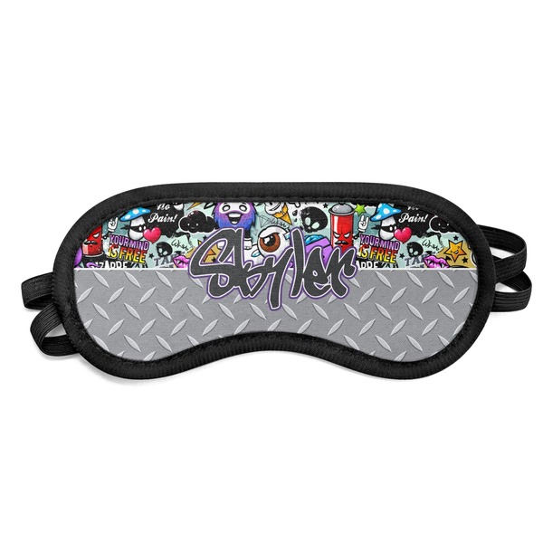 Custom Graffiti Sleeping Eye Mask - Small (Personalized)