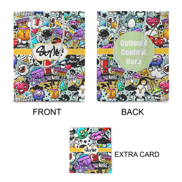 Graffiti Small Gift Bag - Approval
