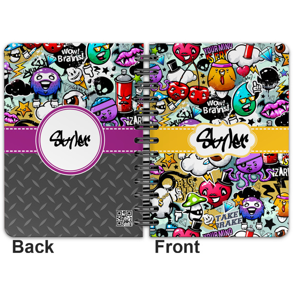 Graffiti Spiral Journal 5 x 7 - Apvl