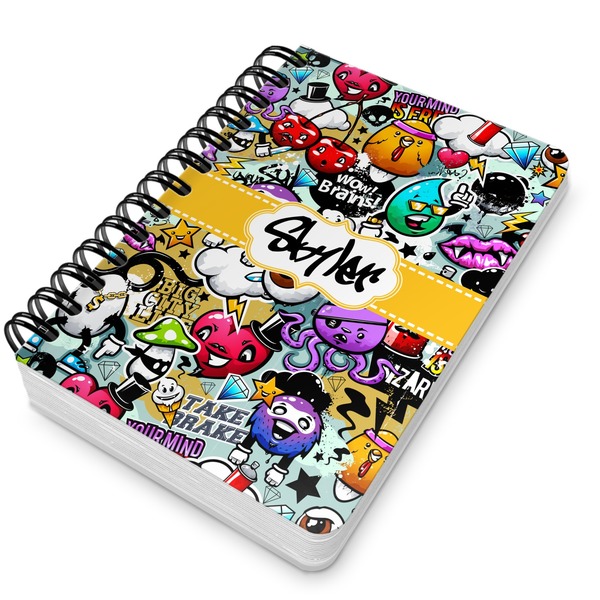 Graffiti Spiral Journal 5 x 7 - Main