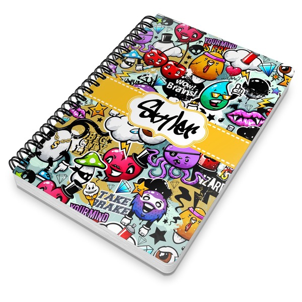 Graffiti Spiral Journal 7 x 10 - Main
