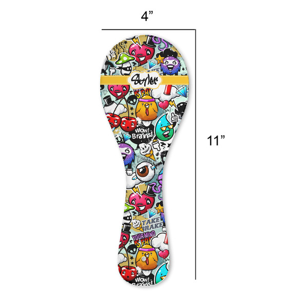 Graffiti Spoon Rest Trivet - APPROVAL