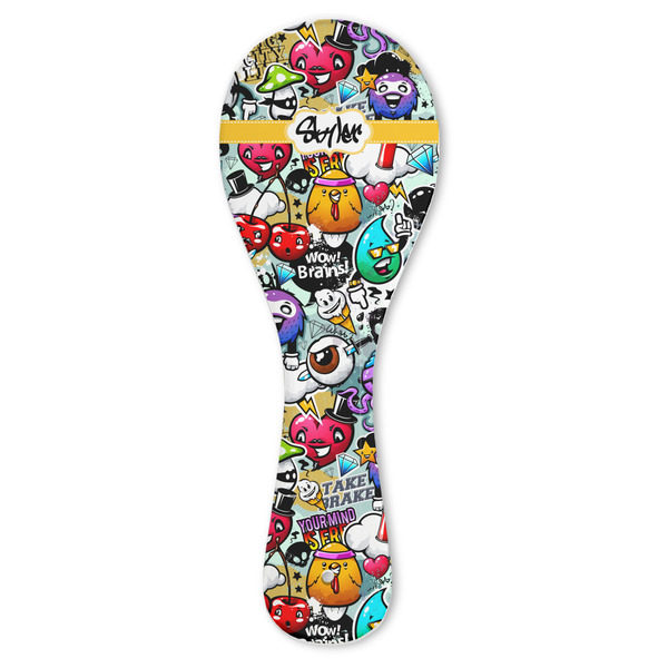 Custom Graffiti Ceramic Spoon Rest (Personalized)