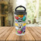 Graffiti Stainless Steel Travel Cup Lifestyle