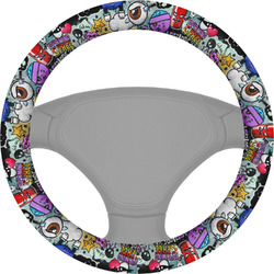 Graffiti Steering Wheel Cover