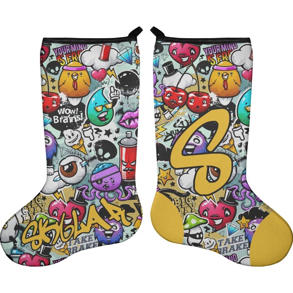 Graffiti Stocking - Double-Sided - Approval