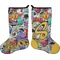 Graffiti Holiday Stocking - Double-Sided - Neoprene (Personalized)