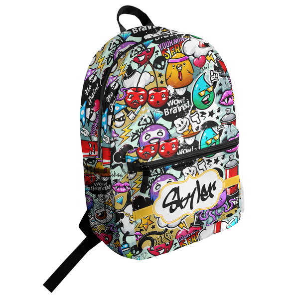 Custom Graffiti Student Backpack (Personalized)