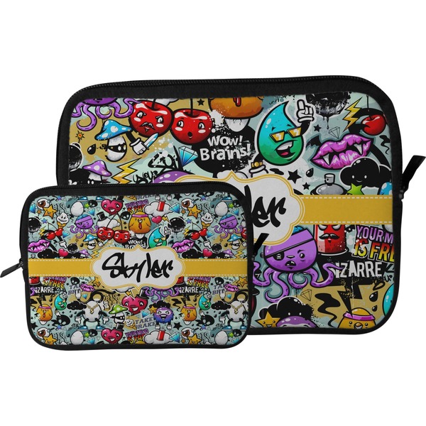 Graffiti Tablet Sleeve (Size Comparison)