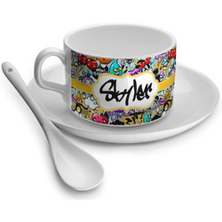 Graffiti Tea Cup - Single (Personalized)