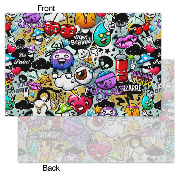 Graffiti Tissue Paper - Heavyweight - Small - Front & Back