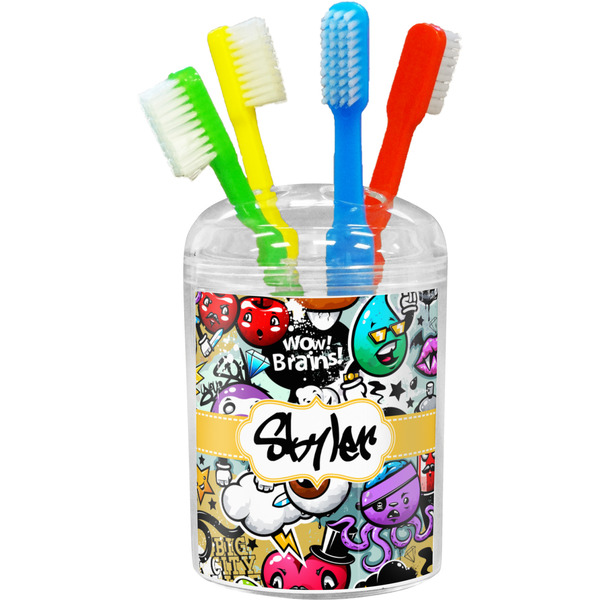 Custom Graffiti Toothbrush Holder (Personalized)