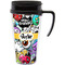 Graffiti Acrylic Travel Mug with Handle (Personalized)