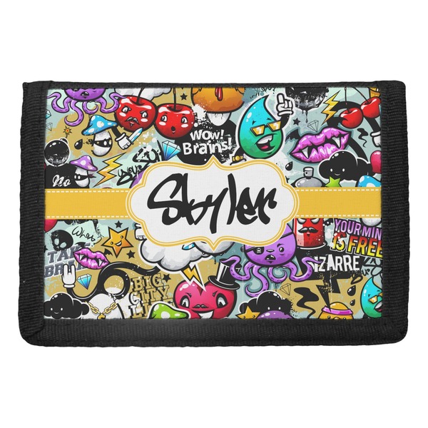 Custom Graffiti Trifold Wallet (Personalized)