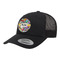 Graffiti Trucker Hat - Black (Personalized)