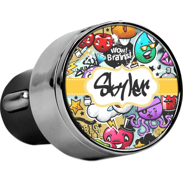 Custom Graffiti USB Car Charger (Personalized)