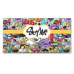 Graffiti Wall Mounted Coat Rack (Personalized)