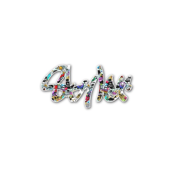 Custom Graffiti Name/Text Decal - Small (Personalized)