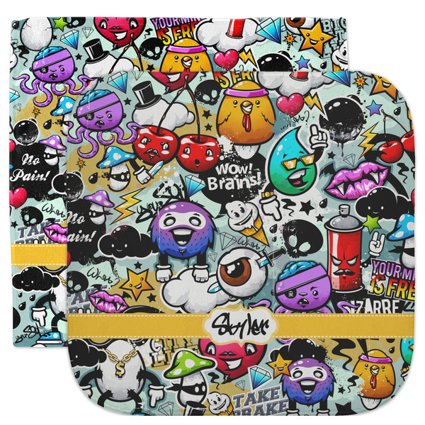 Custom Graffiti Facecloth / Wash Cloth (Personalized)