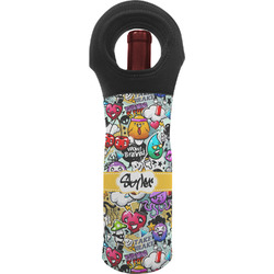 Graffiti Wine Tote Bag (Personalized)
