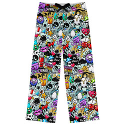 Graffiti Womens Pajama Pants - XL
